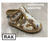 Inovatívne papučky RAK chrobák  barefoot